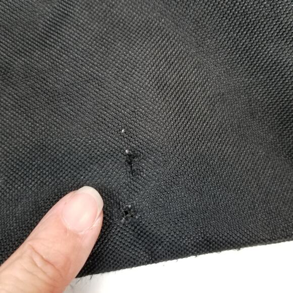 True Religion Horseshoe Black Canvas Weekender Duffel Travel Bag - Picture 7 of 10